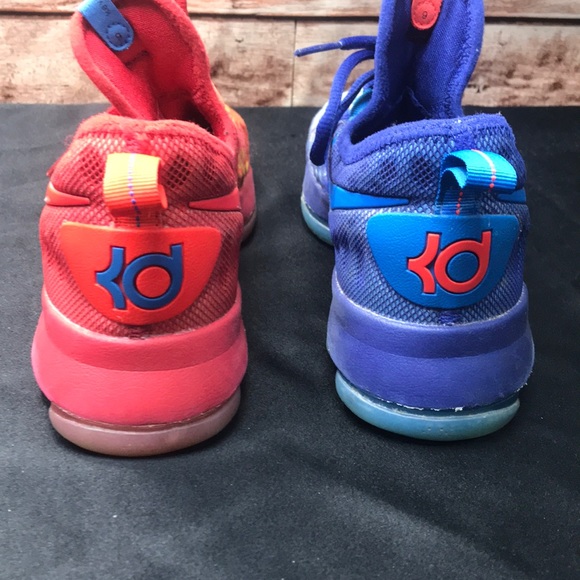 Nike Shoes | Nike Kd Fire Ice Youth Shoes 5y Red Blue | Poshmark